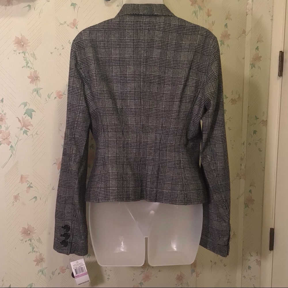 Michael Kors Black and Gray Blazer - Picture 3 of 4